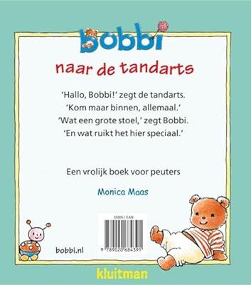Uitgeverij Kluitman Bobbi naar de tandarts