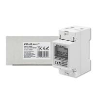 Qoltec 50899 Eenfasige elektronische energieverbruiksmeter | 230 volt | LCD-scherm | 2P | DIN-rail - thumbnail