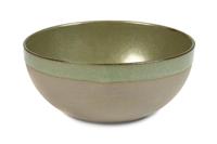 SERAX - Surface - Schaaltje M 15cm h6,5 Camogreen - thumbnail