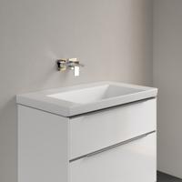 Wastafel Villeroy & Boch Subway 3.0 Met CeramicPlus Geen Kraangaten Geen Overloop 80x47x16.5 cm Stone White Villeroy & Boch - thumbnail