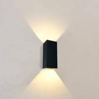 Artdelight Strakke wandlampDante XL zwart met goud - WL DANTE2 XL ZW-GO - thumbnail