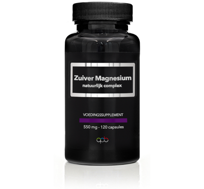 APB Holland Zuiver magnesium natuurlijk complex 550mg 120 Capsules