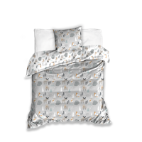 Carbotex Kerst Dekbedovertrek dieren - thumbnail