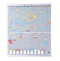 Jaarplanner Nobo Aluminium Wit - thumbnail