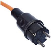 Bachmann 341.880 PRCD-verlengkabel PRCD 230 V Oranje, Zwart - thumbnail