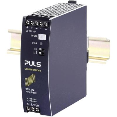 PULS CP10.242 DIN-rail netvoeding 24 V/DC 10 A 240 W Aantal uitgangen:1 x Inhoud 1 stuk(s)
