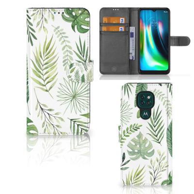 Motorola Moto G9 Play | E7 Plus Hoesje Leaves Motorola Moto G9 Play | E7 Plus Hoesje Leaves