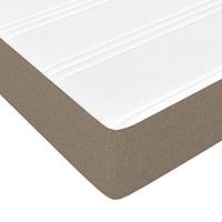 Pocketveringmatras 140x190x20 cm stof taupe - thumbnail