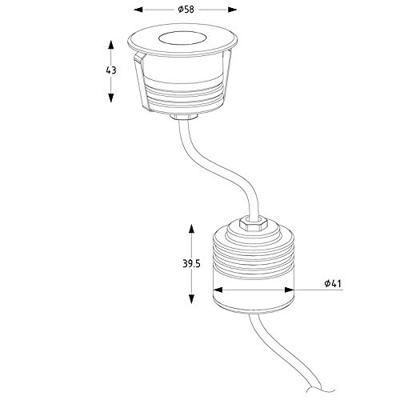 Deko Light Peacock 730459 Vloerinbouwlamp LED vast ingebouwd LED G (A - G) 2 W Zilver