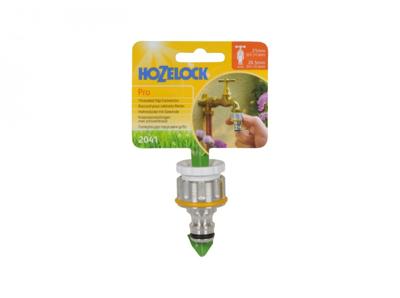 Hozelock 2040P0000 Pro Kunststof Slangstuk Steekkoppeling, 15 mm (1/2) Ø, 19 mm (3/4) Ø