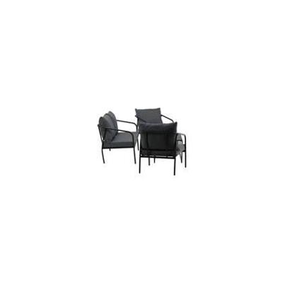 Nohr Loungeset 'Rebeccah' Met bank, 2 loungestoelen en 2 tafels