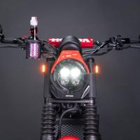MOTOISM koplampmasker "the nightcrawler". headlight mask mi honda cl500 - thumbnail