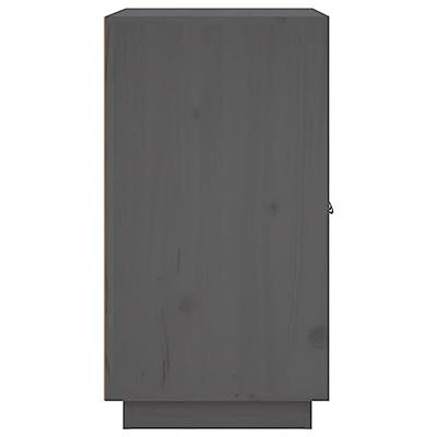 Dressoir 65,5x40x75 cm massief grenenhout grijs - thumbnail