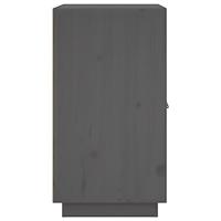 Dressoir 65,5x40x75 cm massief grenenhout grijs - thumbnail