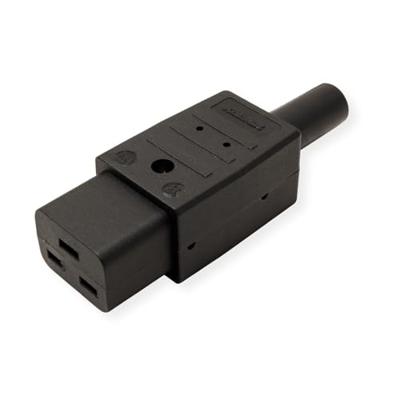 Bachmann 915.174 Apparaatstekker (koud) Stekker Totaal aantal polen: 2 16 A Zwart 1 stuk(s) Piece