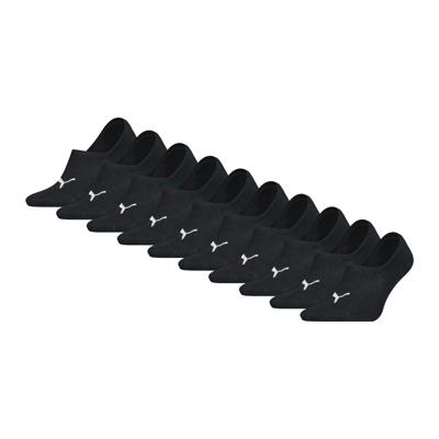 Puma Footies High Cut 2-pack Unisex Zwart-43/46