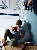 Perenpoef Palmettes groen - thumbnail