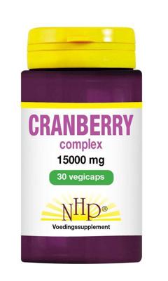 NHP Cranberry complex 15000mg 30 Vegetarische capsules NHP Cranberry complex 15000mg 30 Vegetarische capsules