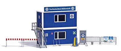 Busch 1029 H0 set THW-containers Bouwpakket Busch 1029 H0 set THW-containers Bouwpakket