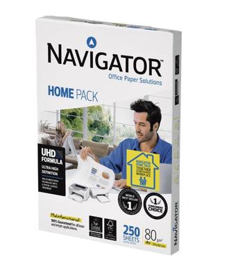 Navigator Home Pack printpapier ft A4,80 g, pak van 250 vel