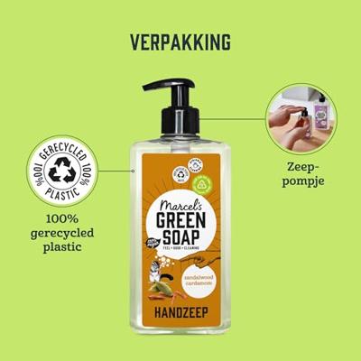 Marcel&apos;s Green Soap Handzeep sandelhout & kardemom 500ml