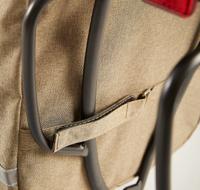 Racktime dubbele tas "heda" double bag heda dust grey - thumbnail