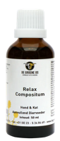 De Groene Os Relax Compositum Hond & Kat Druppels - thumbnail