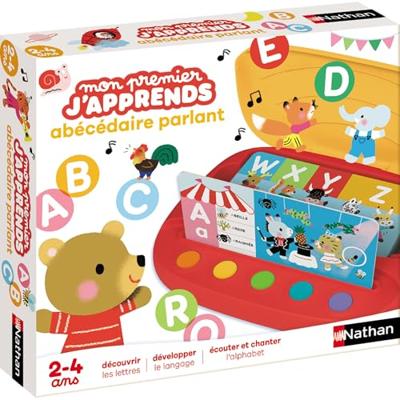 MIJN EERSTE LEER IK - PRATEN ABECEDARY - Educatief spel - NATHAN - Ontdek het interactieve alfabet! MIJN EERSTE LEER IK - PRATEN ABECEDARY - Educatief spel - NATHAN - Ontdek het interactieve alfabet!