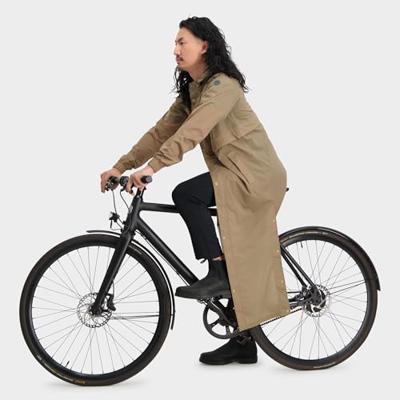 AGU Packable Parka Regenjas Urban Outdoor - Lead gray - XL - Waterdicht AGU Packable Parka Regenjas Urban Outdoor - Lead gray - XL - Waterdicht