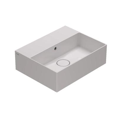 Wastafel Luca Sanitair Globo 46x37x14 cm Keramiek Overloop Luca Sanitair