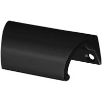 GREEP V. LA 70MM OPSCHR. MAT ZWART - thumbnail