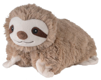 Warmies Luiaard Warmteknuffel - thumbnail