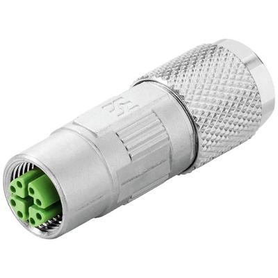 Weidmüller 1516330000 Sensor/actuator connector, niet geassembleerd M12 Aantal polen (sensoren): 8 Bus, recht 1 stuk(s)