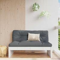 Middenbank 120x80 cm massief grenenhout wit - thumbnail