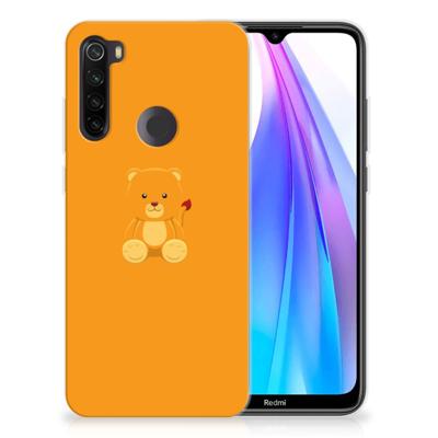 Xiaomi Redmi Note 8T Telefoonhoesje met Naam Baby Beer Xiaomi Redmi Note 8T Telefoonhoesje met Naam Baby Beer