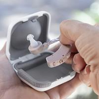 Achter-het-oor geluidsversterker met toebehoren Welzy InnovaGoods 1 Stuks - thumbnail