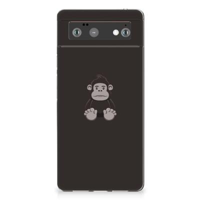 Google Pixel 6 Telefoonhoesje met Naam Gorilla Google Pixel 6 Telefoonhoesje met Naam Gorilla