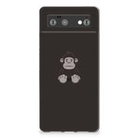 Google Pixel 6 Telefoonhoesje met Naam Gorilla - thumbnail