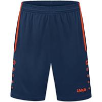 JAKO 4499K Short Allround Kids - Navy/Flame - 128 - thumbnail