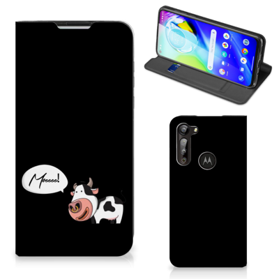 Motorola Moto G8 Power Magnet Case Cow Motorola Moto G8 Power Magnet Case Cow