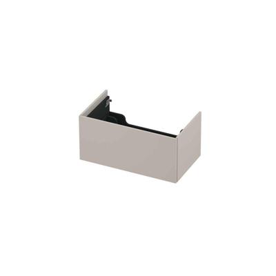 INK - Onderkast 1 Lade Push 2 Open Bestaande Uit - 800x450x376 Mm - Mat Kasjmier Grijs