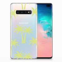 Samsung Galaxy S10 Plus | TPU Case | Palmtrees - thumbnail