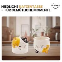 Ondersteboven kat mok - thumbnail