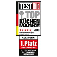 Clatronic KA 3733 Volledig automatisch Filterkoffiezetapparaat 0,4 l - thumbnail