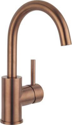 Ben Mandana wastafelkraan draaibaar geborsteld koper