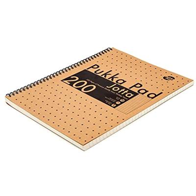 Collegeblok Pukka Pad Jotta A4 lijn 200 pagina's 80gr kraft | 3 stuks