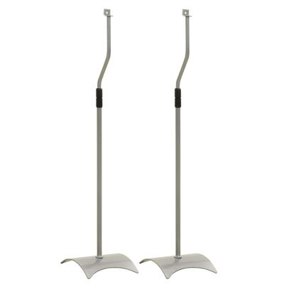 VidaXL Speakerstandaards 2 st universeel zilverkleurig VidaXL Speakerstandaards 2 st universeel zilverkleurig