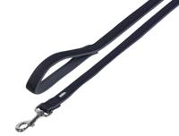 Nobby Classic Preno Hond Lead, 120 cm/15-20 mm, Zwart/Grijs - thumbnail