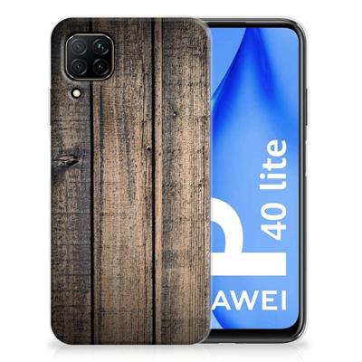 Huawei P40 Lite | Bumper Hoesje | Steigerhout