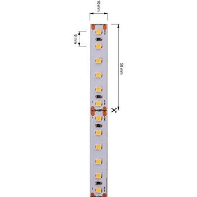 Deko Light 840291 LED-strip Energielabel: G (A - G) Met open kabeleinde 24 V/DC 10000 mm Warmwit 10 m